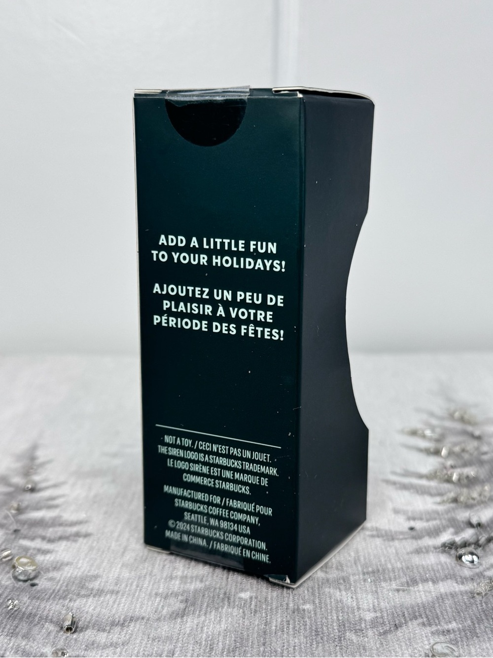NEW Starbucks Cold Cup Christmas Ornament Keychain - Picture 3 of 3